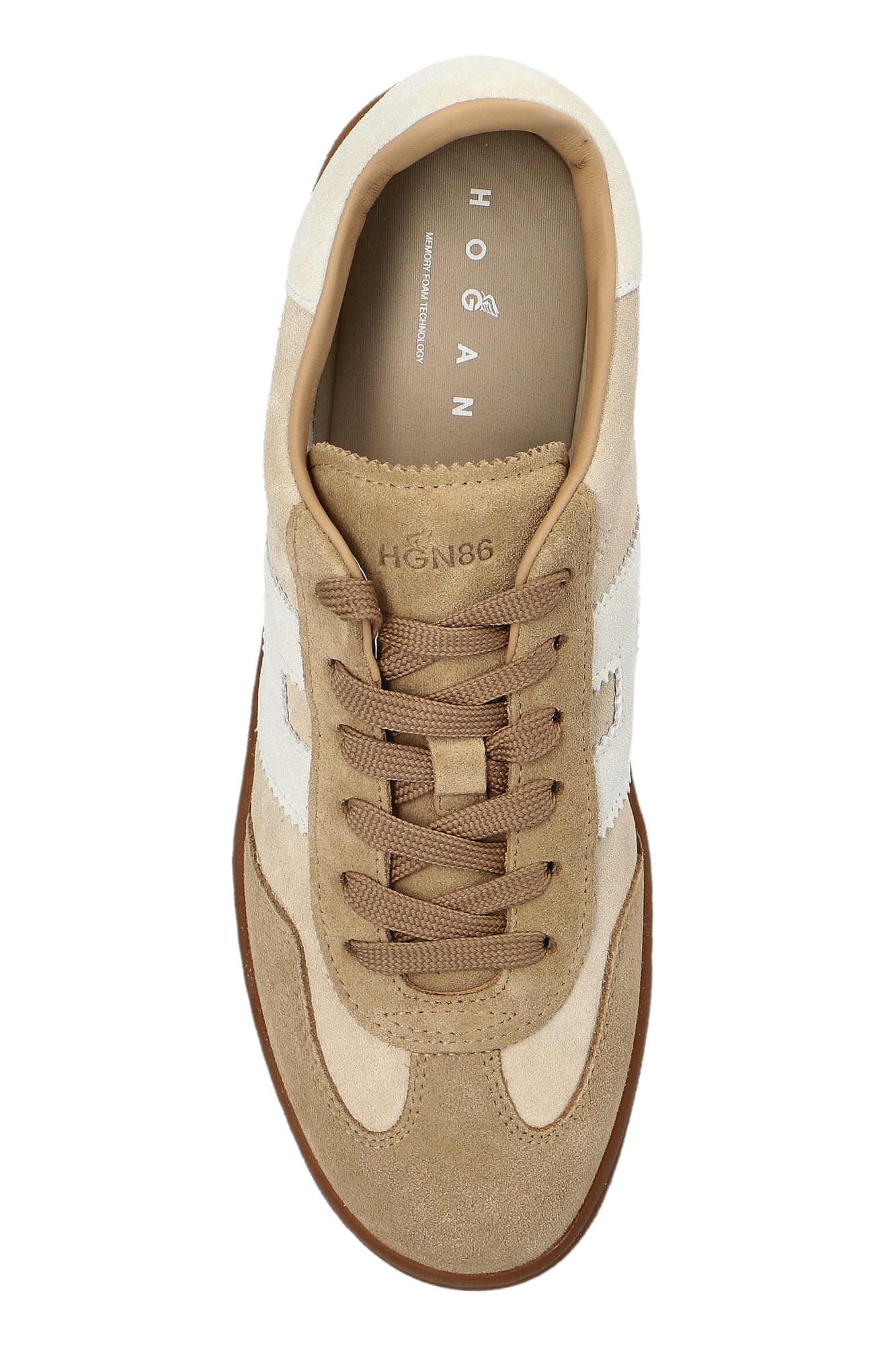 スニーカー HOGAN Cool Sneakers - Hogan - Leather - Beige Sneakers Hogan Cool BEIGE for Woman HXW6470FB60PJQ41M0ESK